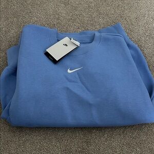 Nike Women's Blue Sweatshirt